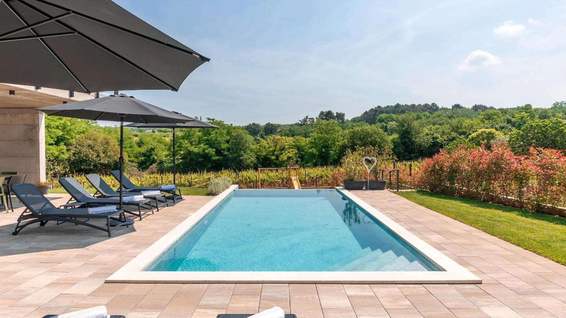 Beautiful Villa Perlin With Pool In Visnjan Farini Croatia